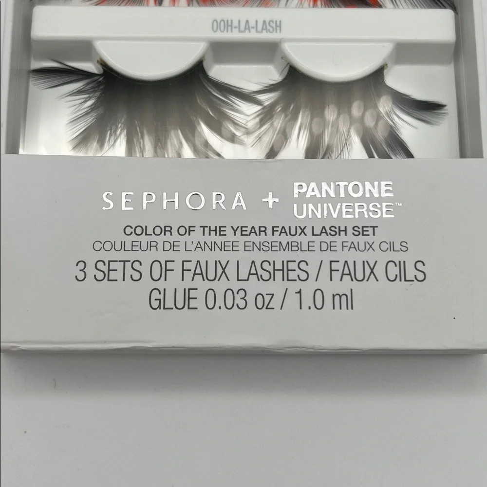 Sephora + Pantone Universe 2012 Tangerine Tango Color of Year Faux Eyelash Set - Picture 2 of 8
